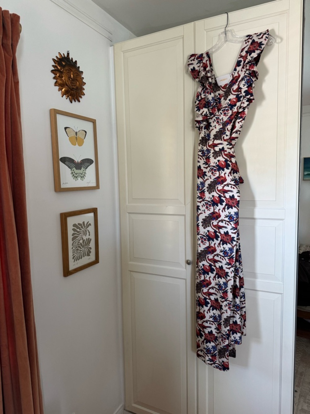 La Double J wrap wedding guest dress Ruffle Maxi Dress